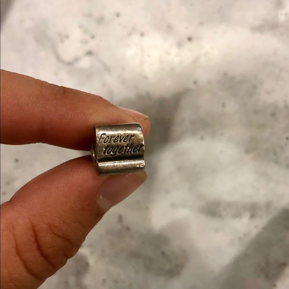 Pandora Jewelry - Authentic pandora “forever together scroll” bead Pandora Jewelry - Authentic pandora “forever together scroll” bead